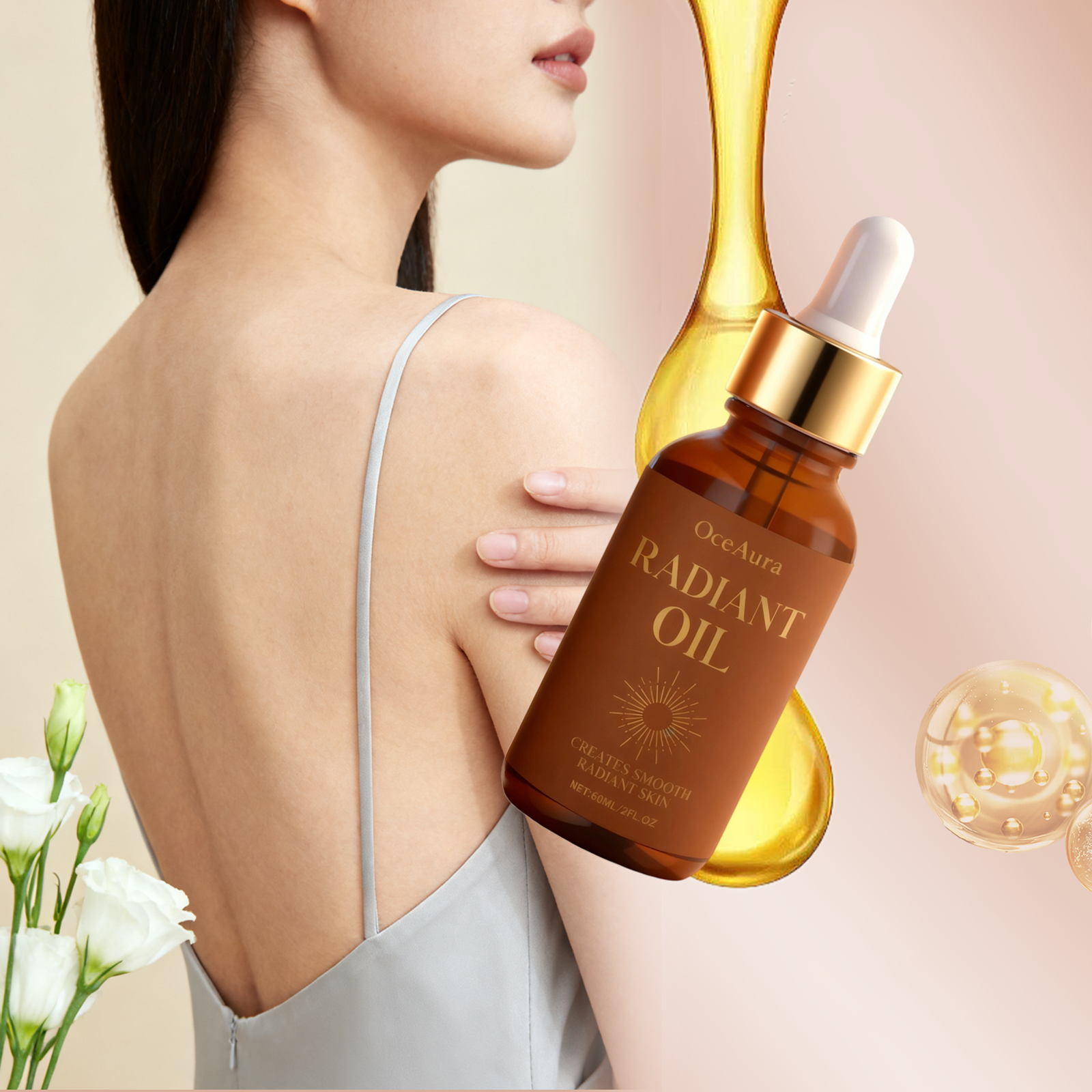 Luxury Skincare Gifts For Women - Luxury Body Oil for Dry Skin