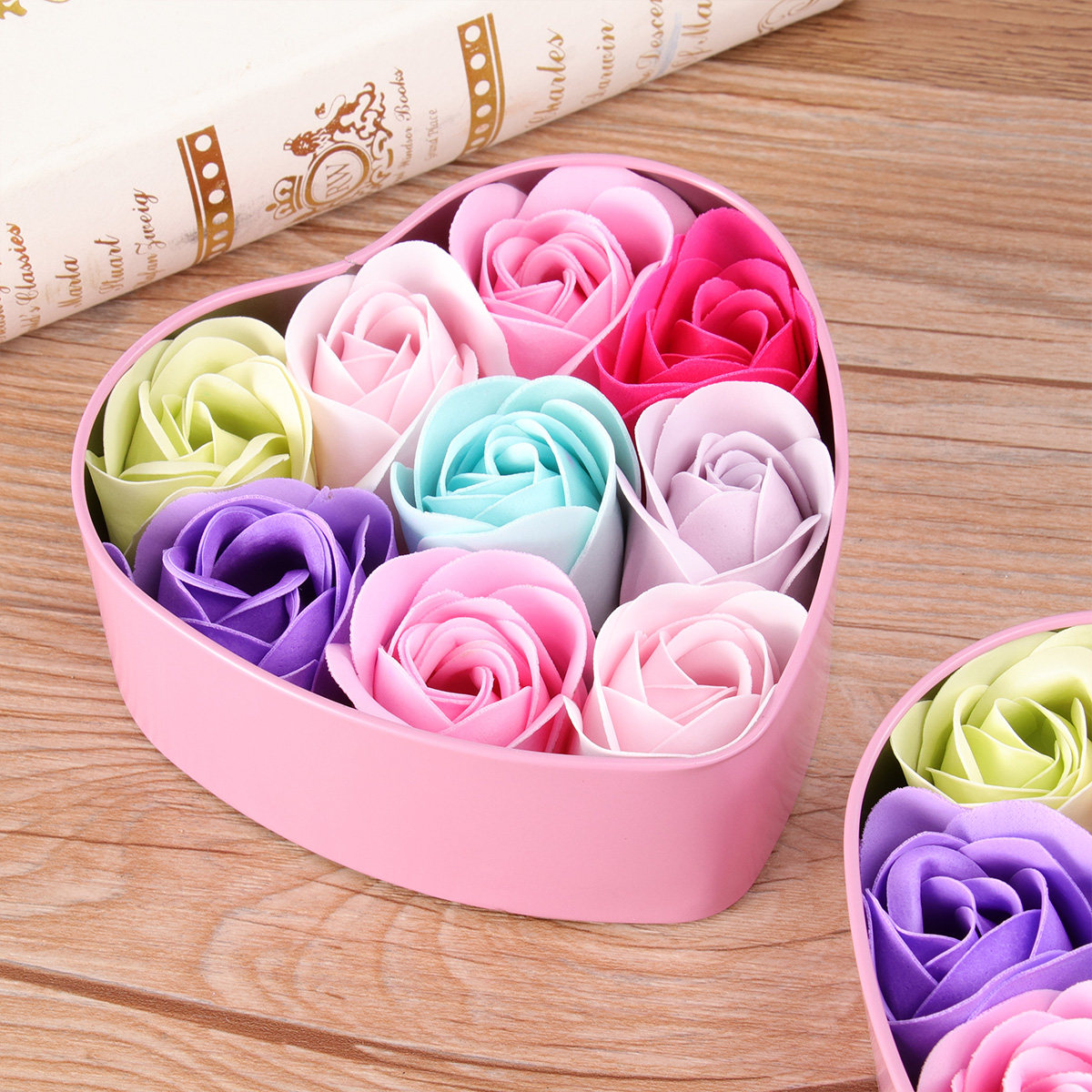 Rose Soap Flower Soap Set in E – Luxury Skincare Gifts Bewertung und Preis