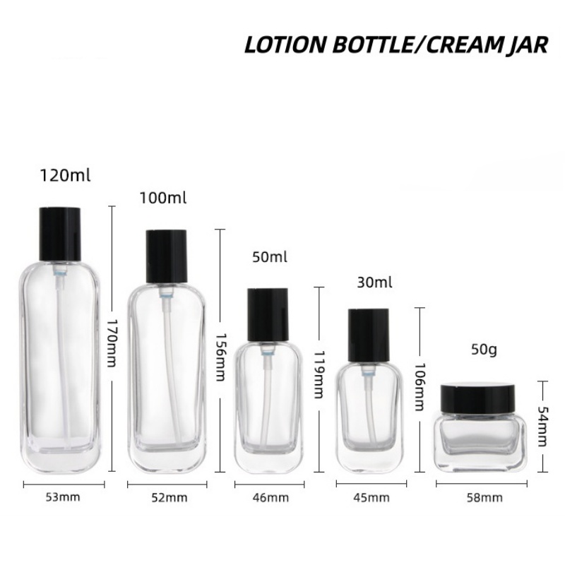 【Logo Custom】1Pcs Luxury Clear – Luxury Skincare Bottles Bewertung und Preis