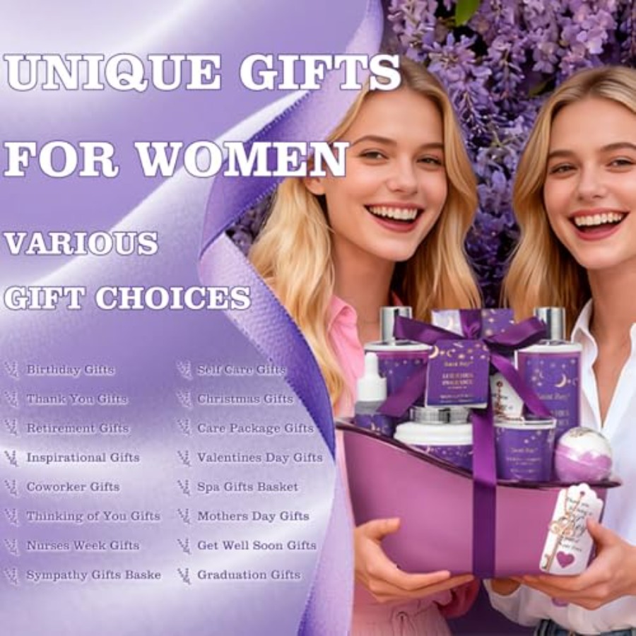 Bath Basket Spa Kit Spa Gifts  – Luxury Skincare Gifts For Women Bewertung und Preis