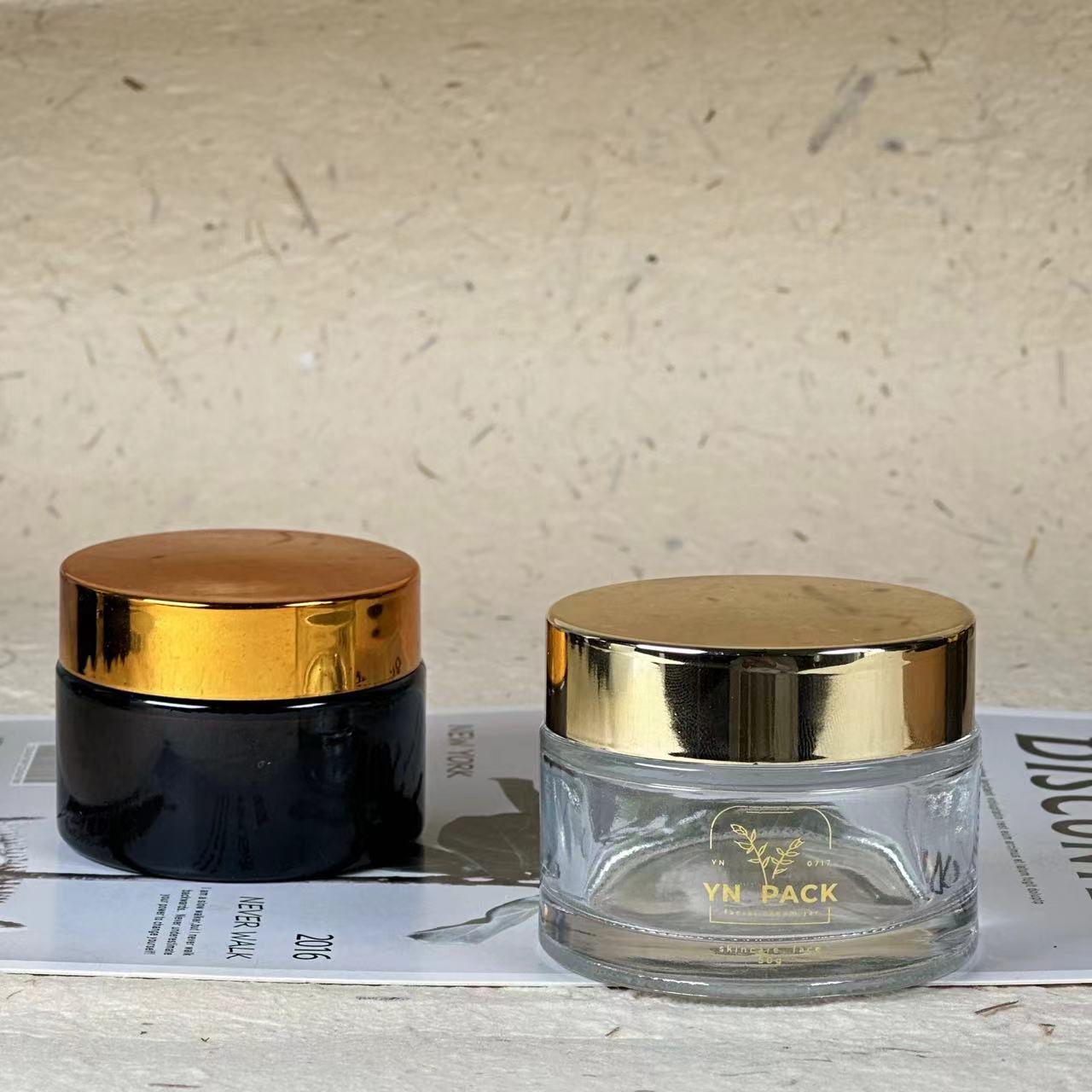 luxury glass jar Wholesa frost – Luxury Skincare Bottles Bewertung und Preis