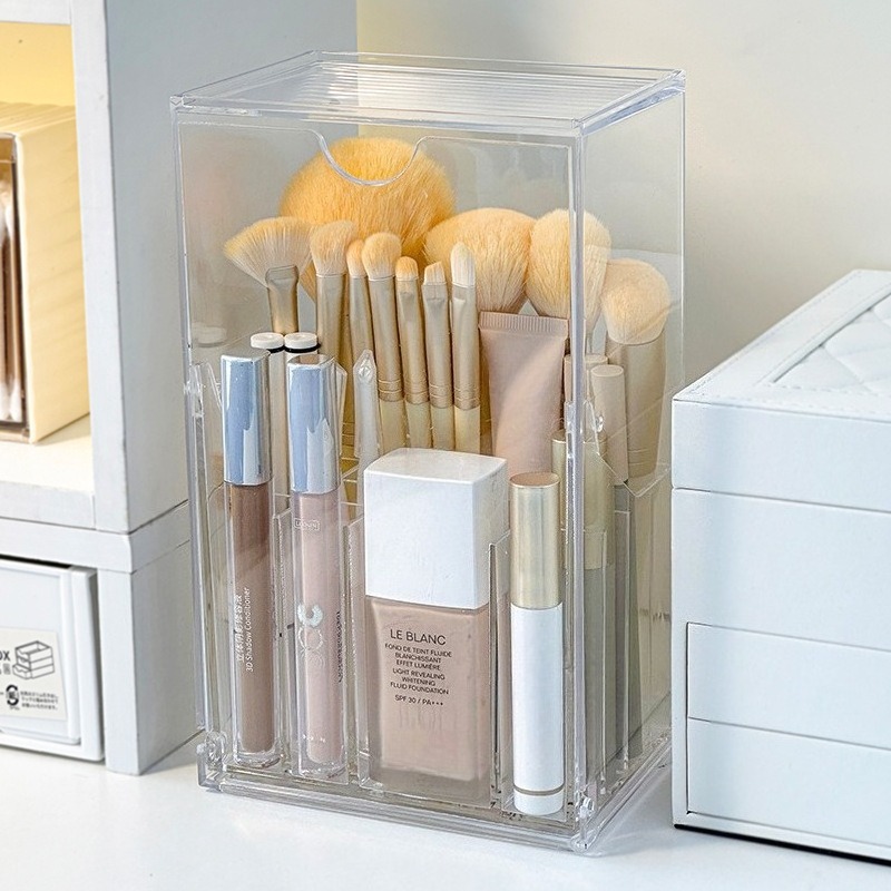 Makeup Brush Holder Dustproof  – Luxury Skincare And Makeup Brands Bewertung und Preis