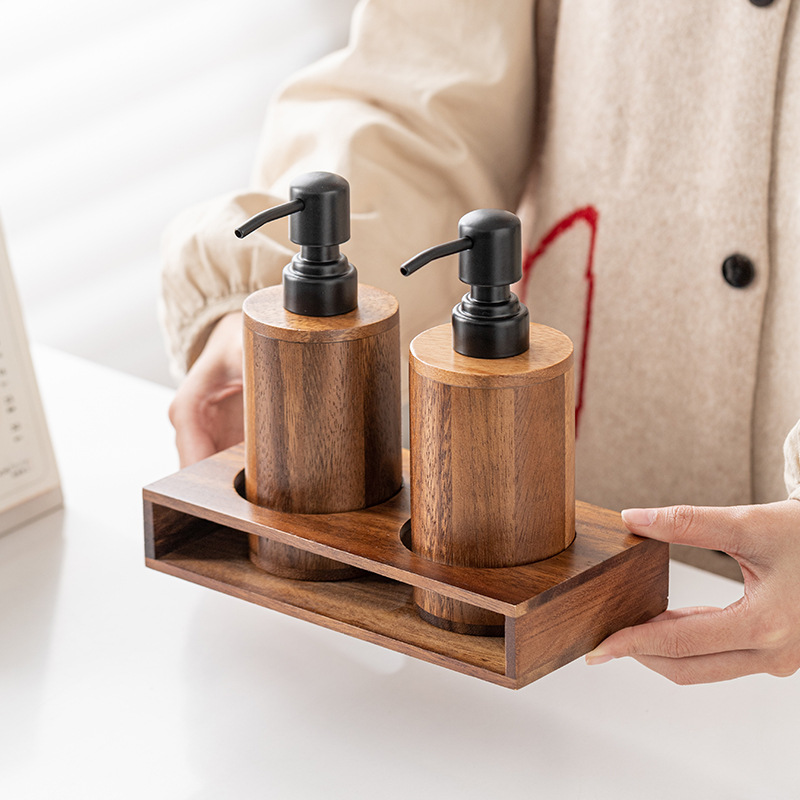 Walnut wood press-type portion – Luxury Skincare Bottles Bewertung und Preis