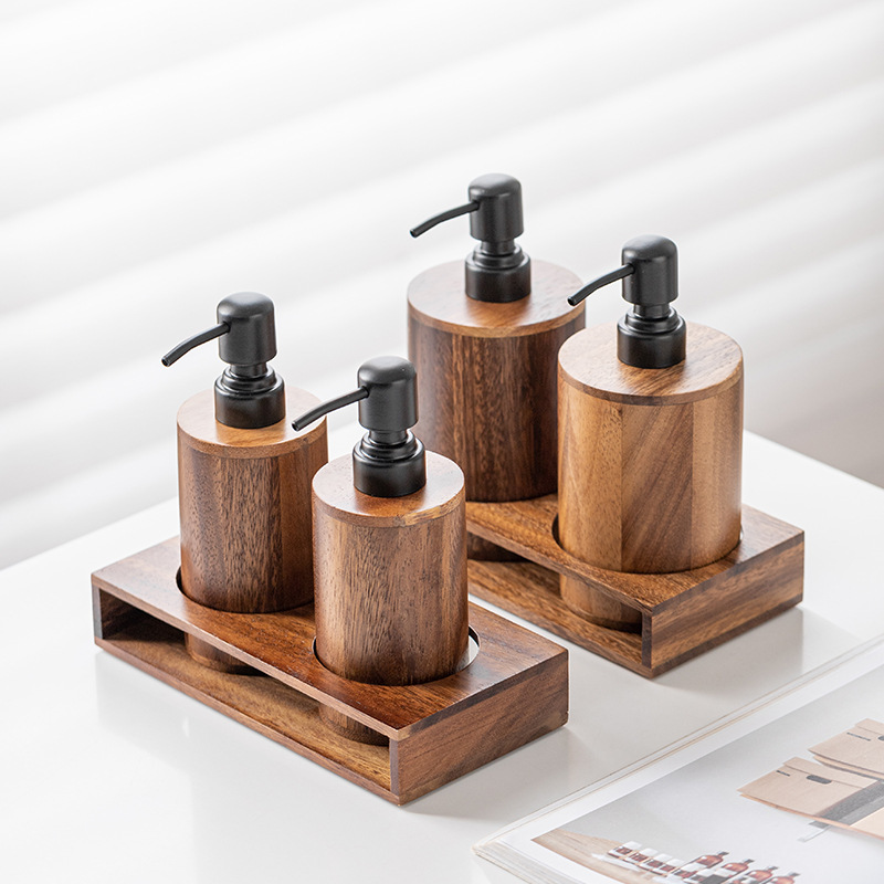 Walnut wood press-type portion – Luxury Skincare Bottles Bewertung und Preis
