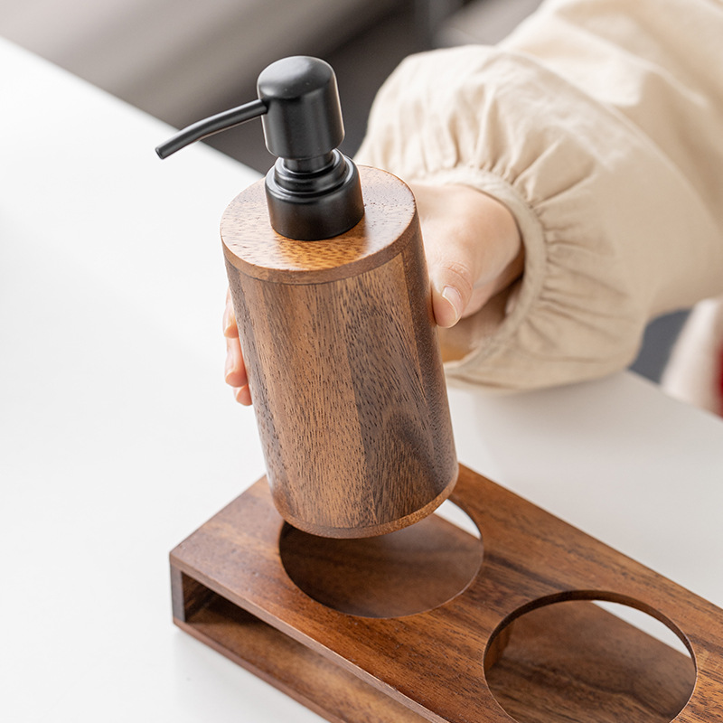 Walnut wood press-type portion – Luxury Skincare Bottles Bewertung und Preis