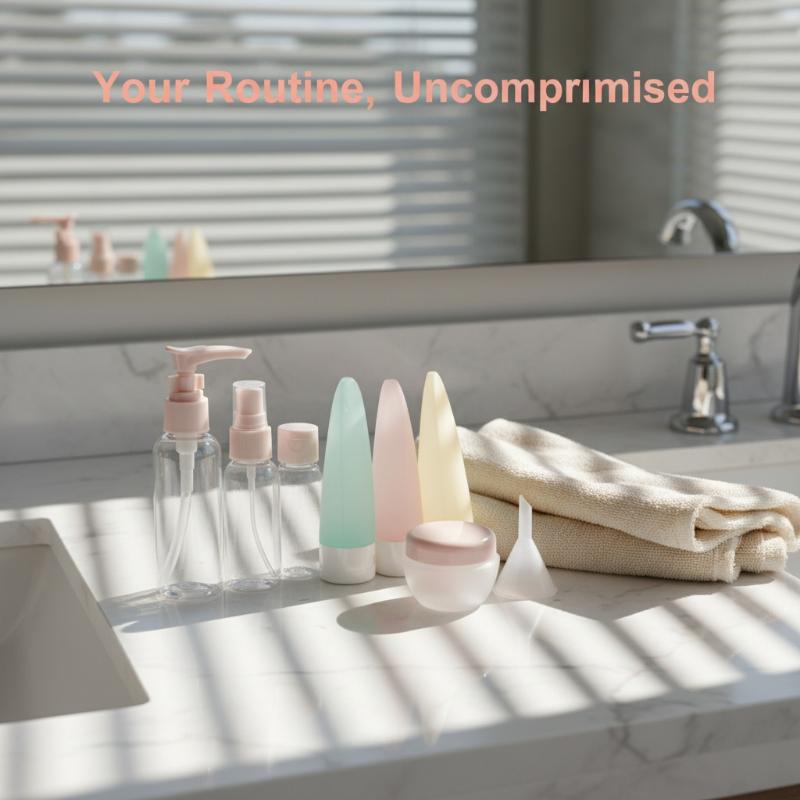 Luxury Travel Bottles Set 11in – Luxury Skincare Bottles Bewertung und Preis