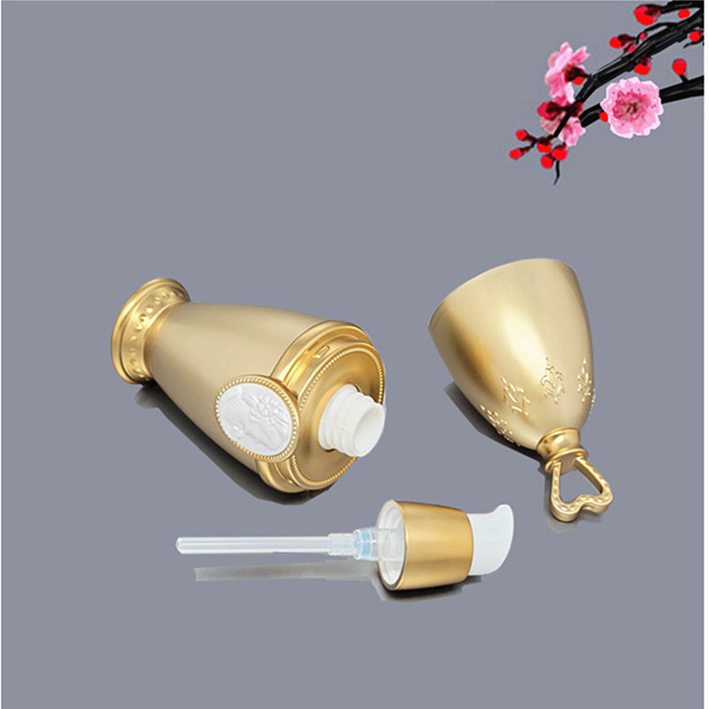 6pcs/pack Gold/White Acrylic E – Luxury Skincare Bottles Bewertung und Preis