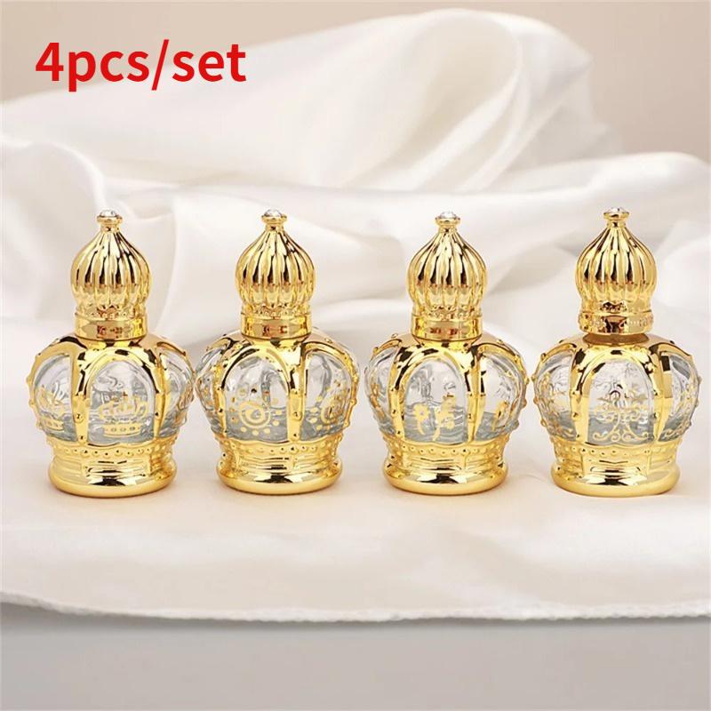 4pcs/set Luxury Golden Essenti – Luxury Skincare Bottles Bewertung und Preis