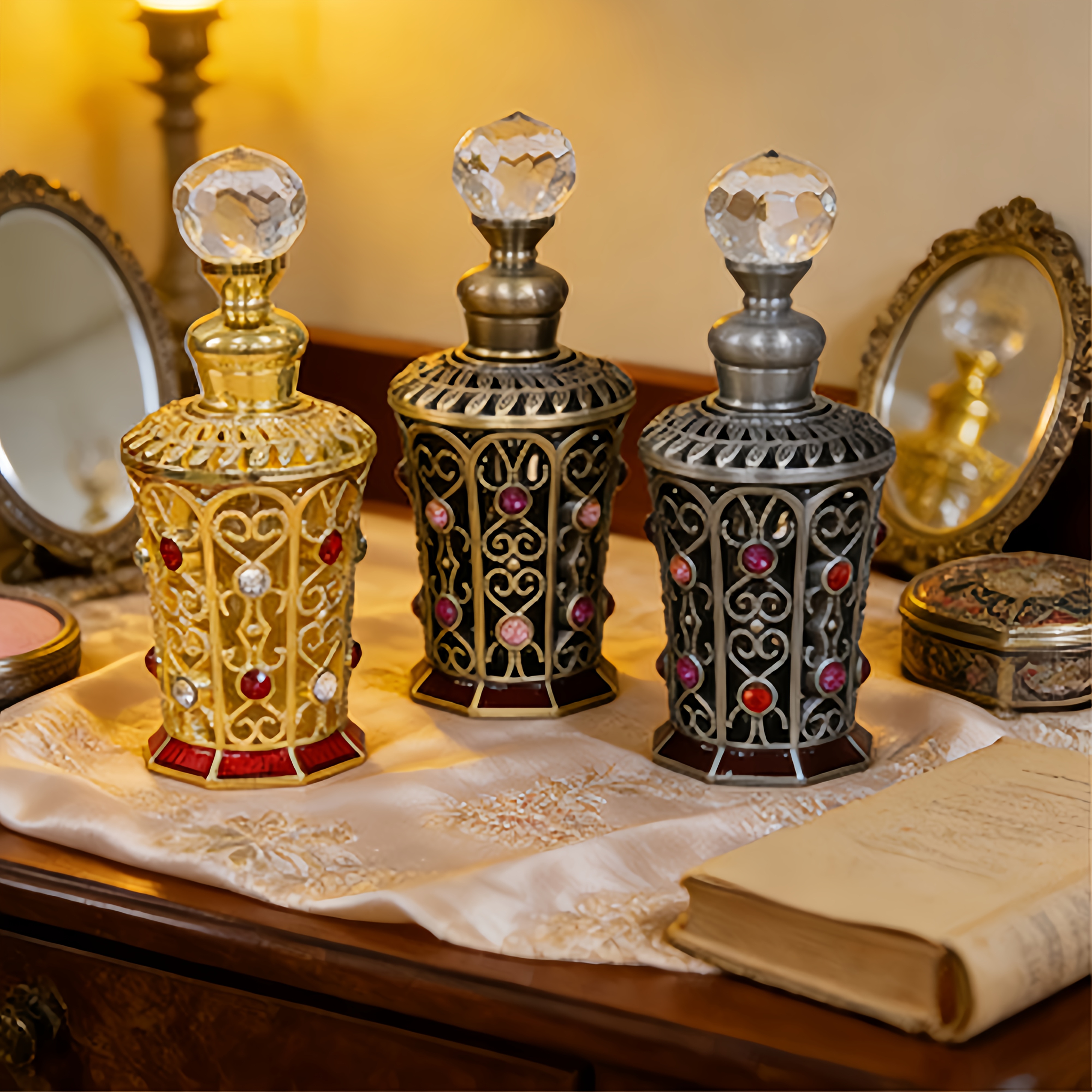 A Set of Vintage-Style Dispens – Luxury Skincare Bottles Bewertung und Preis